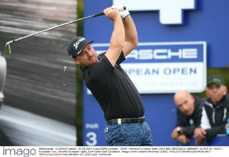 GOLF - Porsche European Open 2015 BAD GRIESBACH,GERMANY,26.SEP.15 - GOLF - European Tour, Porsche European Open, Golf Resort Bad Griesbach. Image shows Graeme Mcdowell (GBR). GEPAxpictures xAndreasxPranter