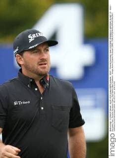 GOLF - Porsche European Open 2015 BAD GRIESBACH,GERMANY,26.SEP.15 - GOLF - European Tour, Porsche European Open, Golf Resort Bad Griesbach. Image shows Graeme Mcdowell (GBR). GEPAxpictures xAndreasxPranter