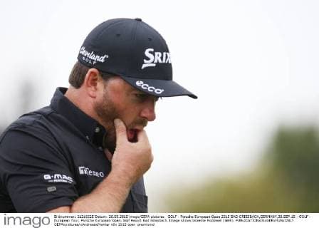 GOLF - Porsche European Open 2015 BAD GRIESBACH,GERMANY,26.SEP.15 - GOLF - European Tour, Porsche European Open, Golf Resort Bad Griesbach. Image shows Graeme Mcdowell (GBR). GEPAxpictures xAndreasxPranter