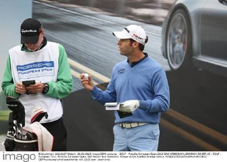 GOLF - Porsche European Open 2015 BAD GRIESBACH,GERMANY,26.SEP.15 - GOLF - European Tour, Porsche European Open, Golf Resort Bad Griesbach. Image shows Bradley Dredge (WAL). GEPAxpictures xAndreasxPranter