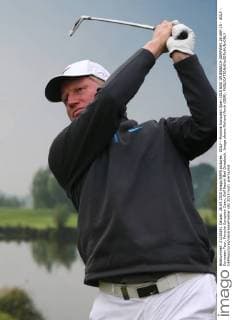 GOLF - Porsche European Open 2015 BAD GRIESBACH,GERMANY,26.SEP.15 - GOLF - European Tour, Porsche European Open, Golf Resort Bad Griesbach. Image shows Richard Finch (GBR). GEPAxpictures xAndreasxPranter