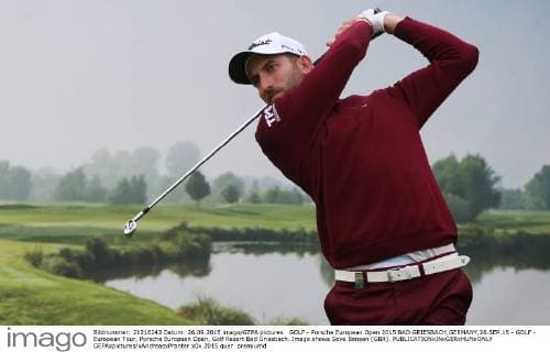 GOLF - Porsche European Open 2015 BAD GRIESBACH,GERMANY,26.SEP.15 - GOLF - European Tour, Porsche European Open, Golf Resort Bad Griesbach. Image shows Seve Benson (GBR). GEPAxpictures xAndreasxPranter