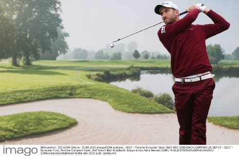 GOLF - Porsche European Open 2015 BAD GRIESBACH,GERMANY,26.SEP.15 - GOLF - European Tour, Porsche European Open, Golf Resort Bad Griesbach. Image shows Seve Benson (GBR). GEPAxpictures xAndreasxPranter