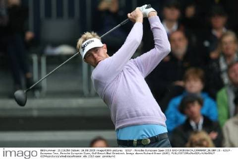 GOLF - Porsche European Open 2015 BAD GRIESBACH,GERMANY,26.SEP.15 - GOLF - European Tour, Porsche European Open, Golf Resort Bad Griesbach. Image shows Richard Green (AUS). GEPAxpictures xAndreasxPranter