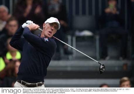 GOLF - Porsche European Open 2015 BAD GRIESBACH,GERMANY,26.SEP.15 - GOLF - European Tour, Porsche European Open, Golf Resort Bad Griesbach. Image shows Be Evans (GBR). GEPAxpictures xAndreasxPranter
