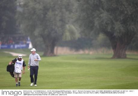 GOLF - Porsche European Open 2015 BAD GRIESBACH,GERMANY,26.SEP.15 - GOLF - European Tour, Porsche European Open, Golf Resort Bad Griesbach. Image shows Kenneth Ferrie (GBR). GEPAxpictures xAndreasxPranter
