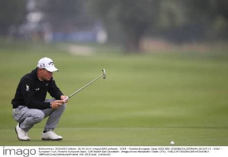 GOLF - Porsche European Open 2015 BAD GRIESBACH,GERMANY,26.SEP.15 - GOLF - European Tour, Porsche European Open, Golf Resort Bad Griesbach. Image shows Alessandro Tadini (ITA). GEPAxpictures xAndreasxPranter