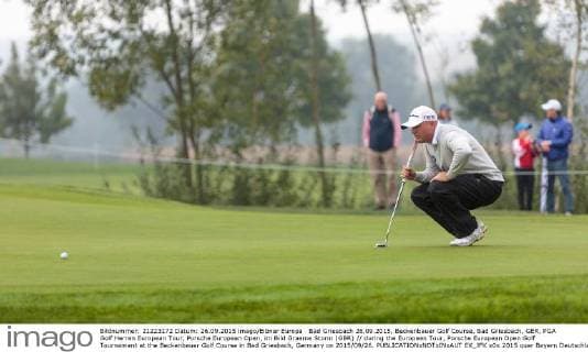 Bad Griesbach 26.09.2015, Beckenbauer Golf Course, Bad Griesbach, GER, PGA Golf Herren European Tour, Porsche European Open, im Bild Graeme Storm (GBR) during the European Tour, Porsche European Open Golf Tournament at the Beckenbauer Golf Course in Bad Griesbach, Germany on 2015 09 26.  EX_JFK  