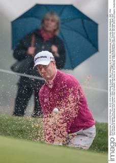 Bad Griesbach 26.09.2015, Beckenbauer Golf Course, Bad Griesbach, GER, PGA Golf Herren European Tour, Porsche European Open, im Bild Richard McEvoy (GBR) during the European Tour, Porsche European Open Golf Tournament at the Beckenbauer Golf Course in Bad Griesbach, Germany on 2015 09 26.  EX_JFK  