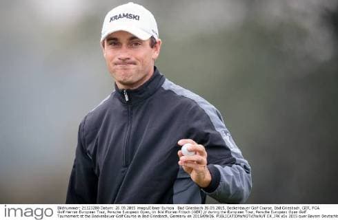 Bad Griesbach 26.09.2015, Beckenbauer Golf Course, Bad Griesbach, GER, PGA Golf Herren European Tour, Porsche European Open, im Bild Florian Fritsch (GER) during the European Tour, Porsche European Open Golf Tournament at the Beckenbauer Golf Course in Bad Griesbach, Germany on 2015 09 26.  EX_JFK  