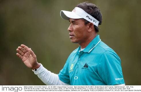 Bad Griesbach 26.09.2015, Beckenbauer Golf Course, Bad Griesbach, GER, PGA Golf Herren European Tour, Porsche European Open, im Bild Thongchai Jaidee (THA) during the European Tour, Porsche European Open Golf Tournament at the Beckenbauer Golf Course in Bad Griesbach, Germany on 2015 09 26.  EX_JFK  