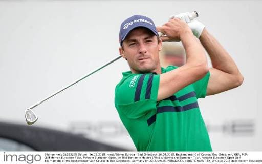 Bad Griesbach 26.09.2015, Beckenbauer Golf Course, Bad Griesbach, GER, PGA Golf Herren European Tour, Porsche European Open, im Bild Benjamin Hebert (FRA) during the European Tour, Porsche European Open Golf Tournament at the Beckenbauer Golf Course in Bad Griesbach, Germany on 2015 09 26.  EX_JFK  