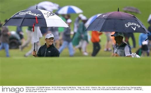 Sept. 26, 2015 - Atlanta, GA, USA - in the third round of the Tour Championship at East Lake Golf Club in Atlanta on Saturday, Sept. 26, 2015. Tour Championship, third round - ZUMAm67_