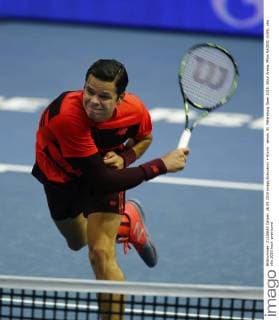 tennis. St. Petersburg Open 2015. Sibur Arena. Milos RAONIC (CAN).