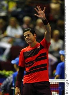 tennis. St. Petersburg Open 2015. Sibur Arena. Milos RAONIC (CAN).