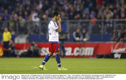Foto : Emir Spahic HSV Fussball 1. Bundesliga am Sa. 26.09.2015 HSV - Schalke 04