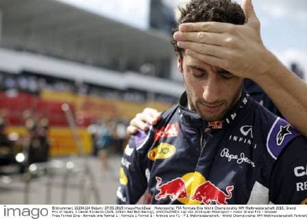 Motorsports: FIA Formula One World Championship WM Weltmeisterschaft 2015, Grand Prix of Japan, 3 Daniel Ricciardo (AUS, Infiniti Red Bull Racing), xHOCHxZWEIx
