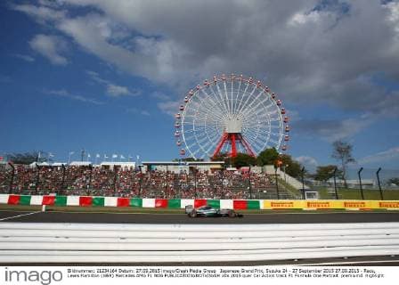 Japanese Grand Prix, Suzuka 24 - 27 September 2015 27.09.2015 - Race, Lewis Hamilton (GBR) Mercedes AMG F1 W06 