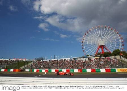 Japanese Grand Prix, Suzuka 24 - 27 September 2015 27.09.2015 - Race, Sebastian Vettel (GER) Scuderia Ferrari SF15-T 
