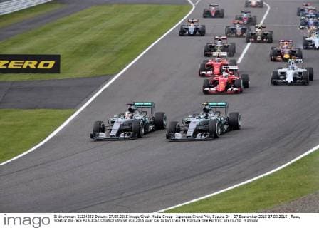 Japanese Grand Prix, Suzuka 24 - 27 September 2015 27.09.2015 - Race, Start of the race 