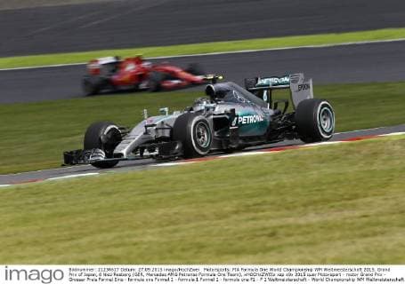Motorsports: FIA Formula One World Championship WM Weltmeisterschaft 2015, Grand Prix of Japan, 6 Nico Rosberg (GER, Mercedes AMG Petronas Formula One Team), xHOCHxZWEIx