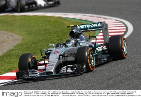 Motorsports: FIA Formula One World Championship WM Weltmeisterschaft 2015, Grand Prix of Japan, 6 Nico Rosberg (GER, Mercedes AMG Petronas Formula One Team), xHOCHxZWEIx