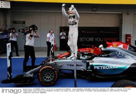 Lewis Hamilton; Mercedes Grand Prix, formula 1 GP, Japan in Suzuka, 27.09.2015 Photo:mspb Lukas Gorys Lewis Hamilton; formula 1 GP, Japan