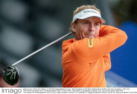 Bad Griesbach 27.09.2015, Beckenbauer Golf Course, Bad Griesbach, GER, PGA Golf Herren European Tour, Porsche European Open, im Bild Joost Luiten (NED) during the European Tour, Porsche European Open Golf Tournament at the Beckenbauer Golf Course in Bad Griesbach, Germany on 2015 09 27.  EP_fei  