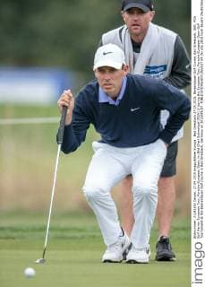 Bad Griesbach 27.09.2015, Beckenbauer Golf Course, Bad Griesbach, GER, PGA Golf Herren European Tour, Porsche European Open, im Bild Charl Schwartzel (RSA) during the European Tour, Porsche European Open Golf Tournament at the Beckenbauer Golf Course in Bad Griesbach, Germany on 2015 09 27.  EP_fei  