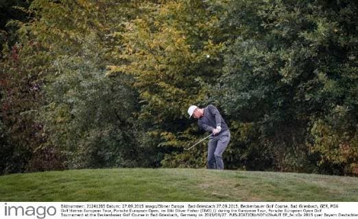 Bad Griesbach 27.09.2015, Beckenbauer Golf Course, Bad Griesbach, GER, PGA Golf Herren European Tour, Porsche European Open, im Bild Oliver Fisher (ENG) during the European Tour, Porsche European Open Golf Tournament at the Beckenbauer Golf Course in Bad Griesbach, Germany on 2015 09 27.  EP_fei  