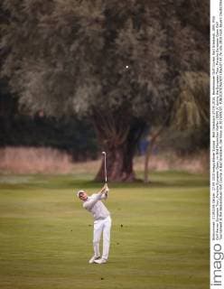 Bad Griesbach 27.09.2015, Beckenbauer Golf Course, Bad Griesbach, GER, PGA Golf Herren European Tour, Porsche European Open, im Bild Maximilian Kieffer (GER) during the European Tour, Porsche European Open Golf Tournament at the Beckenbauer Golf Course in Bad Griesbach, Germany on 2015 09 27.  EP_fei  