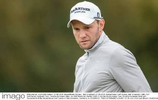 Bad Griesbach 27.09.2015, Beckenbauer Golf Course, Bad Griesbach, GER, PGA Golf Herren European Tour, Porsche European Open, im Bild Maximilian Kieffer (GER) during the European Tour, Porsche European Open Golf Tournament at the Beckenbauer Golf Course in Bad Griesbach, Germany on 2015 09 27.  EP_fei  