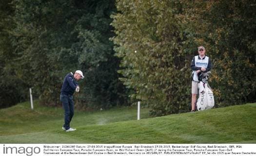 Bad Griesbach 27.09.2015, Beckenbauer Golf Course, Bad Griesbach, GER, PGA Golf Herren European Tour, Porsche European Open, im Bild Richard Green (AUS) during the European Tour, Porsche European Open Golf Tournament at the Beckenbauer Golf Course in Bad Griesbach, Germany on 2015 09 27.  EP_fei  