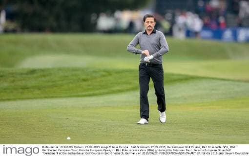 Bad Griesbach 27.09.2015, Beckenbauer Golf Course, Bad Griesbach, GER, PGA Golf Herren European Tour, Porsche European Open, im Bild Mike Lorenzo Vera (FRA) during the European Tour, Porsche European Open Golf Tournament at the Beckenbauer Golf Course in Bad Griesbach, Germany on 2015 09 27.  EP_fei  