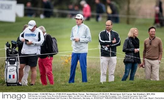 Bad Griesbach 27.09.2015, Beckenbauer Golf Course, Bad Griesbach, GER, PGA Golf Herren European Tour, Porsche European Open, im Bild Cyril Bouniol (FRA) during the European Tour, Porsche European Open Golf Tournament at the Beckenbauer Golf Course in Bad Griesbach, Germany on 2015 09 27.  EP_fei  
