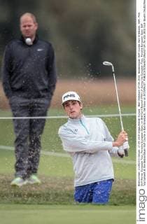 Bad Griesbach 27.09.2015, Beckenbauer Golf Course, Bad Griesbach, GER, PGA Golf Herren European Tour, Porsche European Open, im Bild Cyril Bouniol (FRA) during the European Tour, Porsche European Open Golf Tournament at the Beckenbauer Golf Course in Bad Griesbach, Germany on 2015 09 27.  EP_fei  