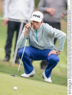 Bad Griesbach 27.09.2015, Beckenbauer Golf Course, Bad Griesbach, GER, PGA Golf Herren European Tour, Porsche European Open, im Bild Cyril Bouniol (FRA) during the European Tour, Porsche European Open Golf Tournament at the Beckenbauer Golf Course in Bad Griesbach, Germany on 2015 09 27.  EP_fei  