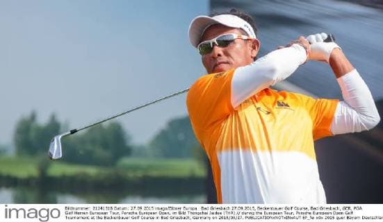 Bad Griesbach 27.09.2015, Beckenbauer Golf Course, Bad Griesbach, GER, PGA Golf Herren European Tour, Porsche European Open, im Bild Thongchai Jaidee (THA) during the European Tour, Porsche European Open Golf Tournament at the Beckenbauer Golf Course in Bad Griesbach, Germany on 2015 09 27.  EP_fei  