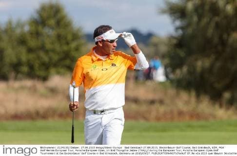 Bad Griesbach 27.09.2015, Beckenbauer Golf Course, Bad Griesbach, GER, PGA Golf Herren European Tour, Porsche European Open, im Bild Thongchai Jaidee (THA) during the European Tour, Porsche European Open Golf Tournament at the Beckenbauer Golf Course in Bad Griesbach, Germany on 2015 09 27.  EP_fei  