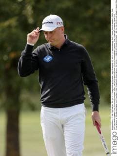 Bad Griesbach 27.09.2015, Beckenbauer Golf Course, Bad Griesbach, GER, PGA Golf Herren European Tour, Porsche European Open, im Bild Graeme Storm (ENG) during the European Tour, Porsche European Open Golf Tournament at the Beckenbauer Golf Course in Bad Griesbach, Germany on 2015 09 27.  EP_fei  