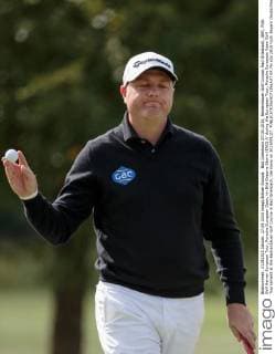Bad Griesbach 27.09.2015, Beckenbauer Golf Course, Bad Griesbach, GER, PGA Golf Herren European Tour, Porsche European Open, im Bild Graeme Storm (ENG) during the European Tour, Porsche European Open Golf Tournament at the Beckenbauer Golf Course in Bad Griesbach, Germany on 2015 09 27.  EP_fei  
