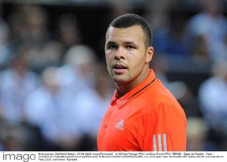 Jo Wilfried Tsonga (FRA) vs Gilles Simon (FRA) TENNIS : Open de Moselle - Metz - 27 09 2015 VirginieBouyer Tennismag Panoramic 