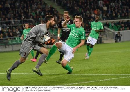 (saint etienne) vs (nice) FOOTBALL : AS Saint Etienne vs OGC Nice - Ligue 1 2015 2016 - 27 09 2015 FredericChambert Panoramic 