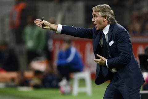 Aktuell Fußball, Inter Mailand - AC Florenz Roberto Mancini Inter - Milano, 27-09-2015 - Serie A 2015 2016 - Inter Milano - ACF Fiorentina. giuseppexceleste