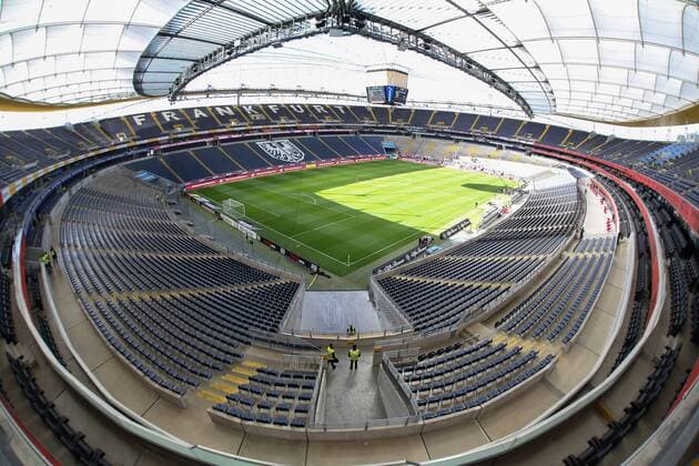 27.09.2015, xjfx, Fussball 1.Bundesliga, Eintracht Frankfurt, emspor, v.l. Innenansicht Commerzbank Arena