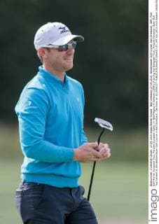 Bad Griesbach 27.09.2015, Beckenbauer Golf Course, Bad Griesbach, GER, PGA Golf Herren European Tour, Porsche European Open, im Bild Magnus A Carlsson (SWE) during the European Tour, Porsche European Open Golf Tournament at the Beckenbauer Golf Course in Bad Griesbach, Germany on 2015 09 27.  EX_JFK  