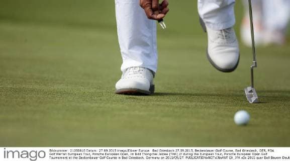Bad Griesbach 27.09.2015, Beckenbauer Golf Course, Bad Griesbach, GER, PGA Golf Herren European Tour, Porsche European Open, im Bild Thongchai Jaidee (THA) during the European Tour, Porsche European Open Golf Tournament at the Beckenbauer Golf Course in Bad Griesbach, Germany on 2015 09 27.  EX_JFK  