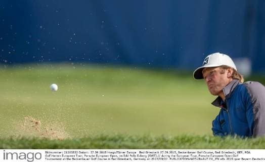 Bad Griesbach 27.09.2015, Beckenbauer Golf Course, Bad Griesbach, GER, PGA Golf Herren European Tour, Porsche European Open, im Bild Pelle Edberg (SWE) during the European Tour, Porsche European Open Golf Tournament at the Beckenbauer Golf Course in Bad Griesbach, Germany on 2015 09 27.  EX_JFK  