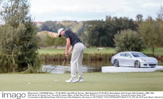 Bad Griesbach 27.09.2015, Beckenbauer Golf Course, Bad Griesbach, GER, PGA Golf Herren European Tour, Porsche European Open, im Bild Ross Fisher (ENG) during the European Tour, Porsche European Open Golf Tournament at the Beckenbauer Golf Course in Bad Griesbach, Germany on 2015 09 27.  EX_JFK  