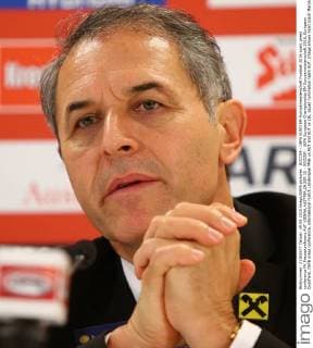 SOCCER - UEFA EURO EM Europameisterschaft Fussball 2016 quali, press conference PK Pressekonferenz AUT VIENNA,AUSTRIA,29.SEP.15 - SOCCER - UEFA European Championship EM Europameisterschaft 2016, European Qualifiers, OEFB press conference, international match Länderspiel MNE vs AUT and AUT vs LIE, squad nomination team AUT. Image shows head coach Marcel Koller (AUT). GEPAxpictures xChristianxOrt